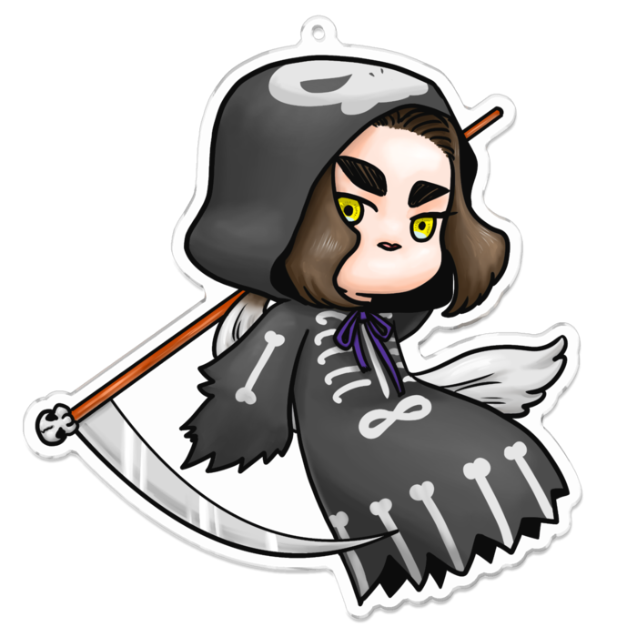 アクリルキーホルダー - 100 x 100 (mm)