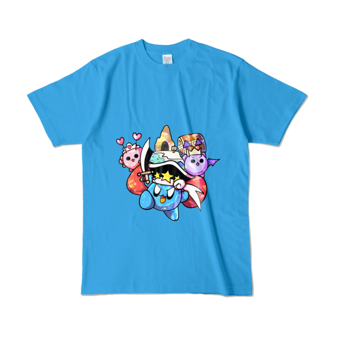 カラーTシャツ - L - ターコイズ (濃色)