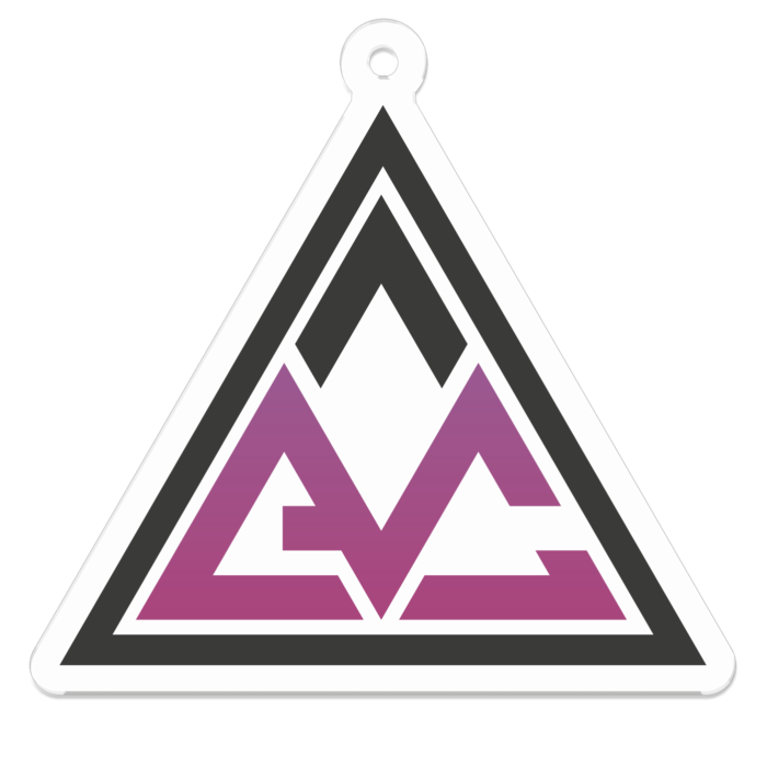 アクリルキーホルダー（コーティング） - 50 x 50 (mm)