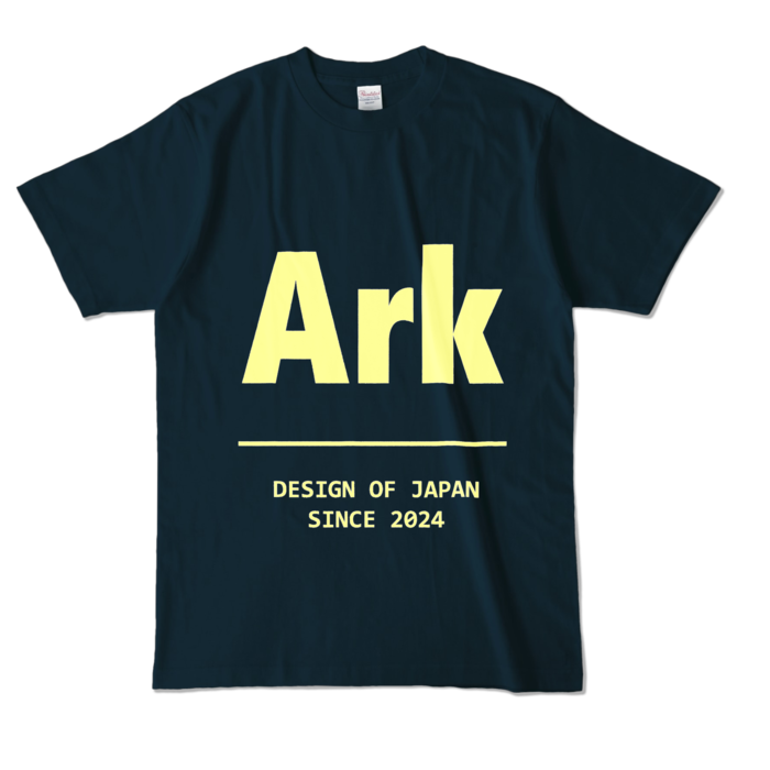 カラーTシャツ - L - ネイビー (濃色)