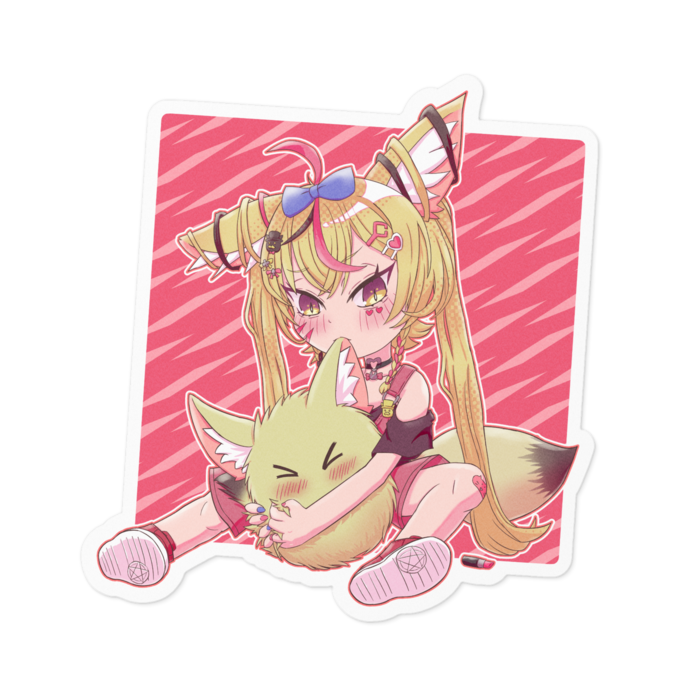 ステッカー - 100 x 100 (mm)