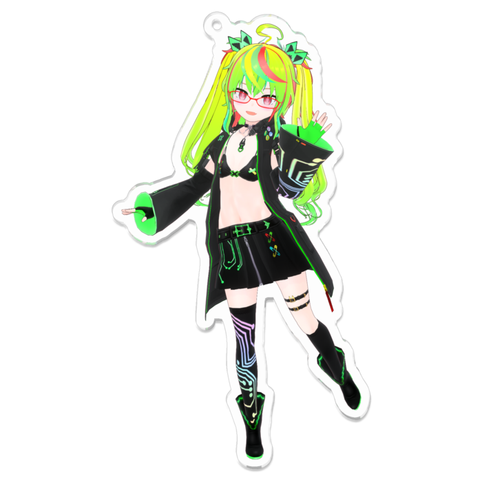 アクリルキーホルダー - 100 x 100 (mm)