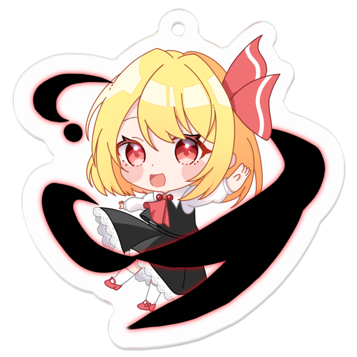 [東方project]ルーミア　アクリルキーホルダー