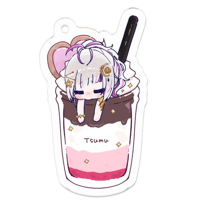 つむぎペチーノ♡50 x 50 (mm)