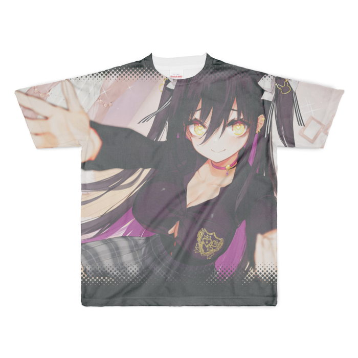 フルグラフィックTシャツ - XL - 正面印刷のみ