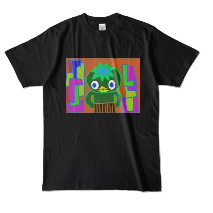 カラーTシャツ - L - ブラック (濃色)