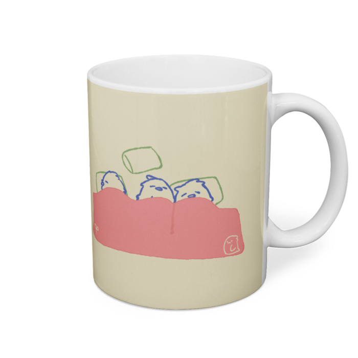 マグカップ - 直径8cm / 高さ9.5cm