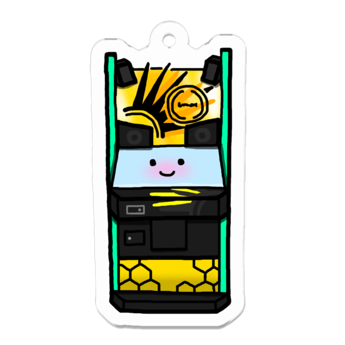 アクリルキーホルダー - 50 x 50 (mm)