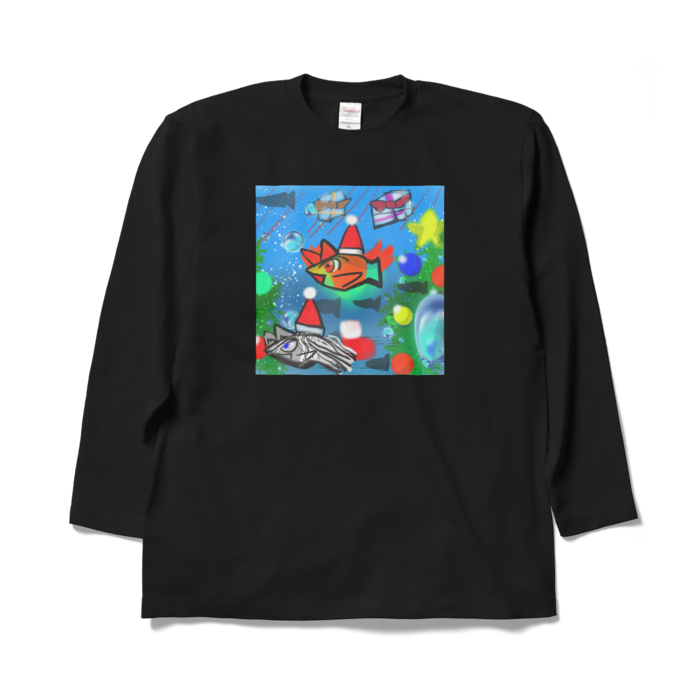 ロングスリーブTシャツ - XL - ブラック