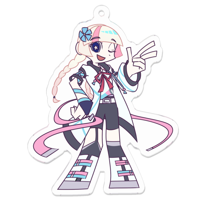 アクリルキーホルダー - 70 x 70 (mm)