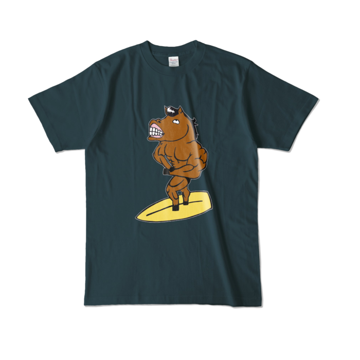 カラーTシャツ - L - デニム (濃色)