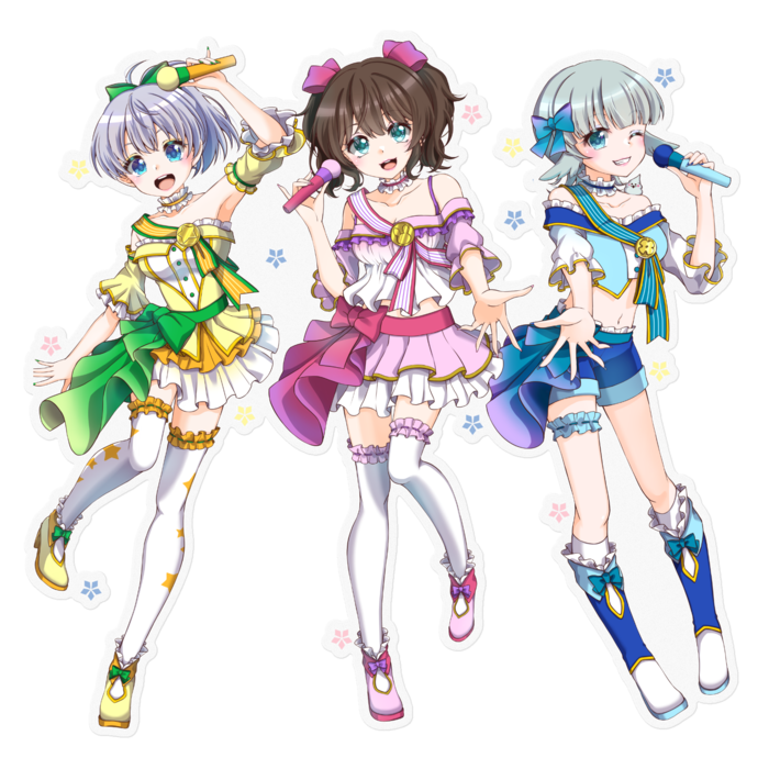 ステッカー - 160 x 160 (mm)