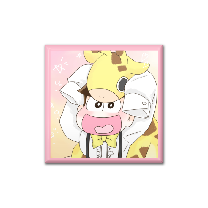 缶バッジ - 四角形40mm