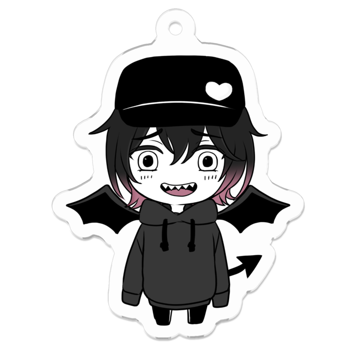アクリルキーホルダー(コーティング) - 50 x 50 (mm)