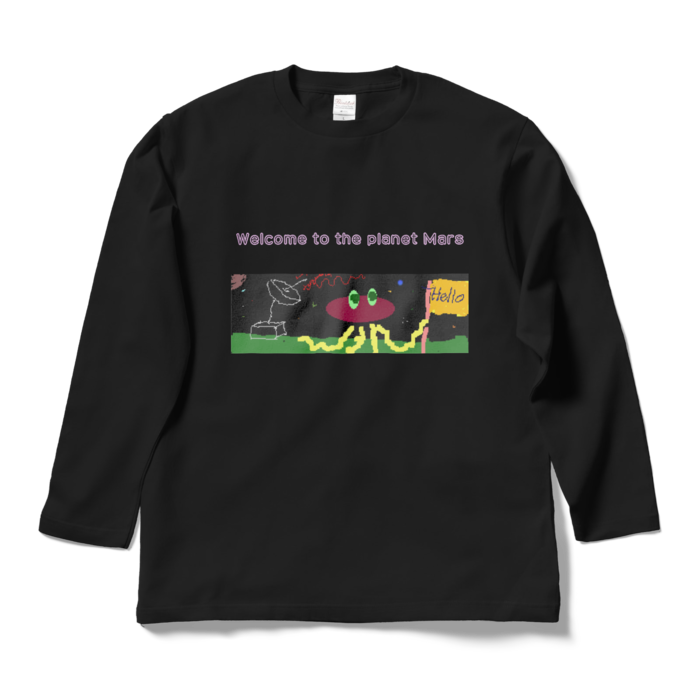 ロングスリーブTシャツ - L - ブラック