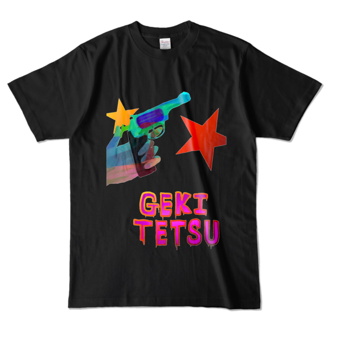 カラーTシャツ - L - ブラック (濃色)