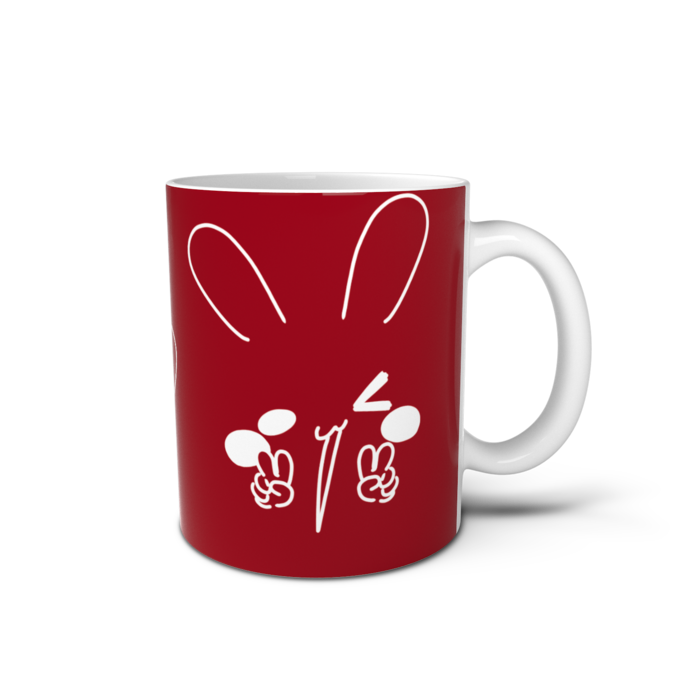 ①マグカップ - 直径 8 cm / 高さ 9.5 cm