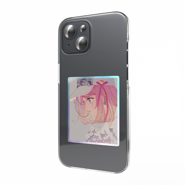 オーロラスマホステッカー - 縦