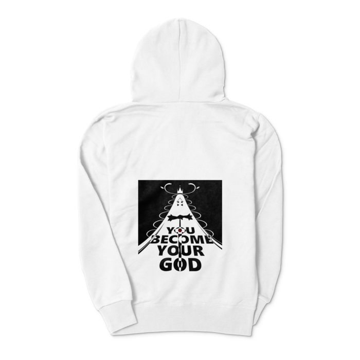 ジップパーカー - S - ホワイト