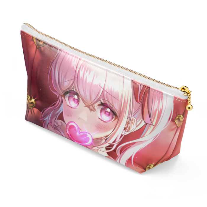 ポーチ - 長さ21.5cm / 高さ10cm - ホワイト