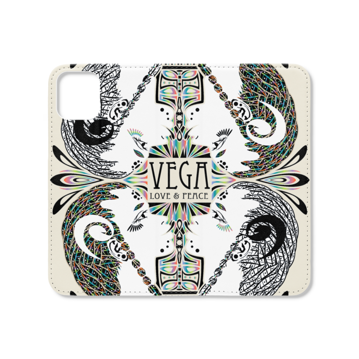 手帳型iPhoneケース（ベルトなし） - iPhone 11 - ストラップ穴 なし