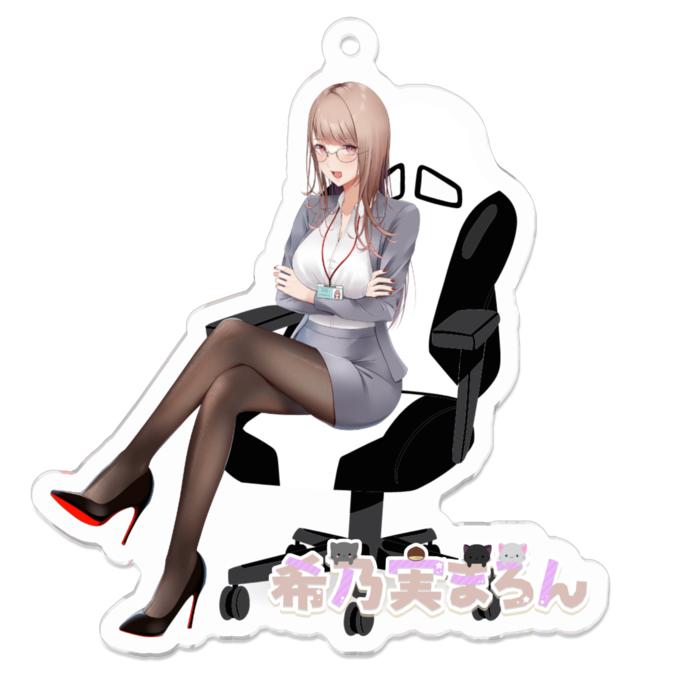 アクリルキーホルダー - 70 x 70 (mm)