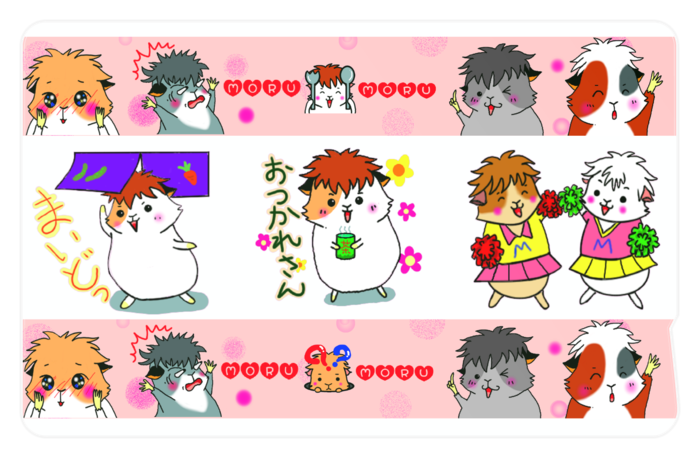 ICカードステッカー - 約85.7x53.9(mm) 白