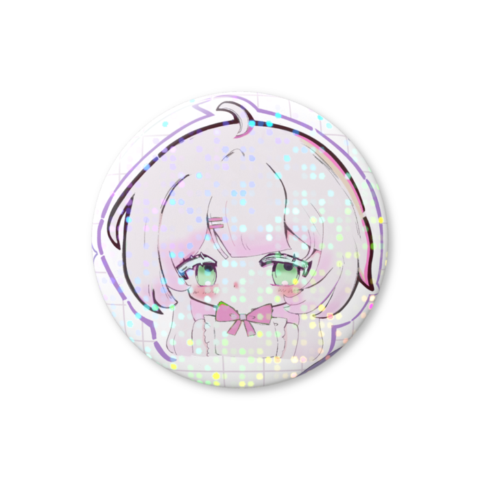 ホログラム缶バッジ - 25mm