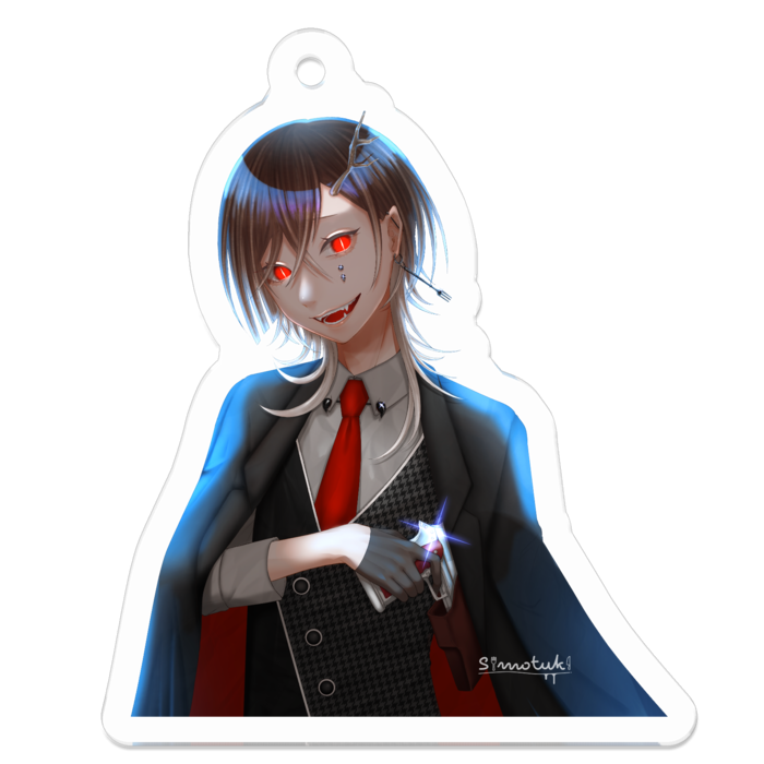 アクリルキーホルダー - 50 x 50 (mm) 逆光ver