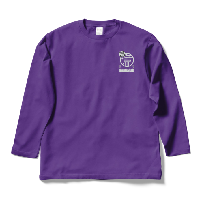 ロングスリーブTシャツ - L - パープル