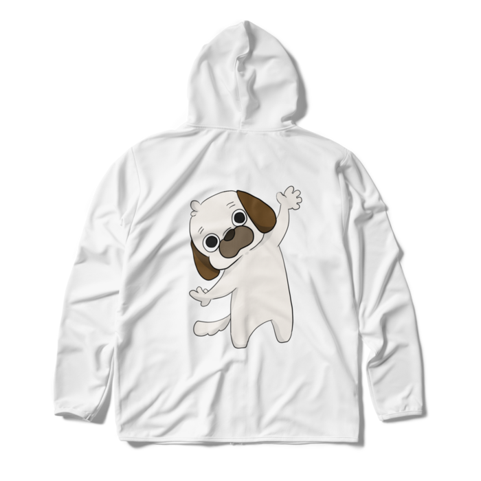 ジップパーカー - XL - ホワイト