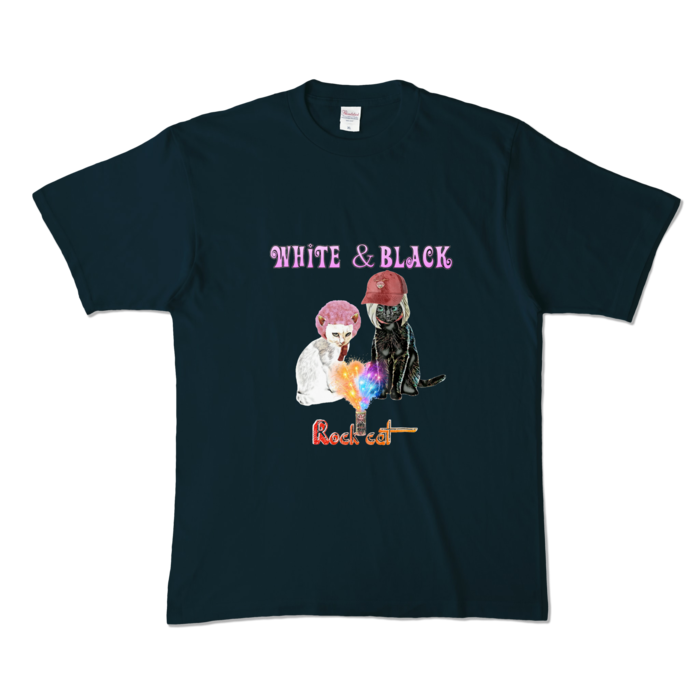 カラーTシャツ - XL - ネイビー (濃色)