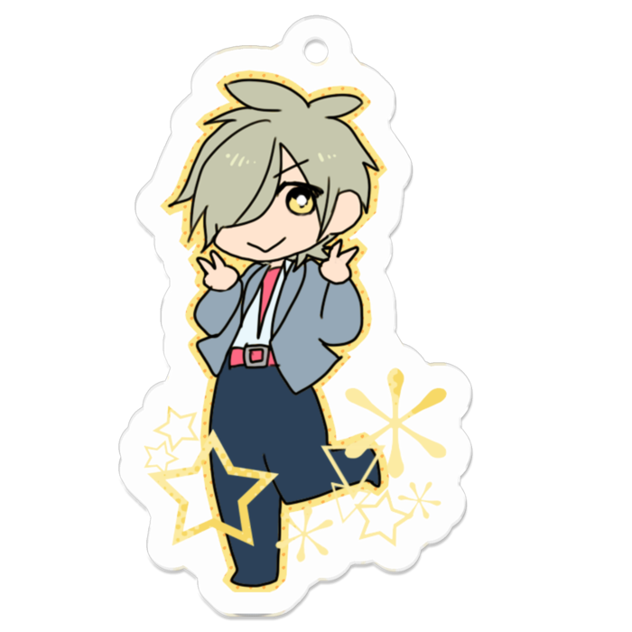 アクリルキーホルダー - 50 x 50 (mm)