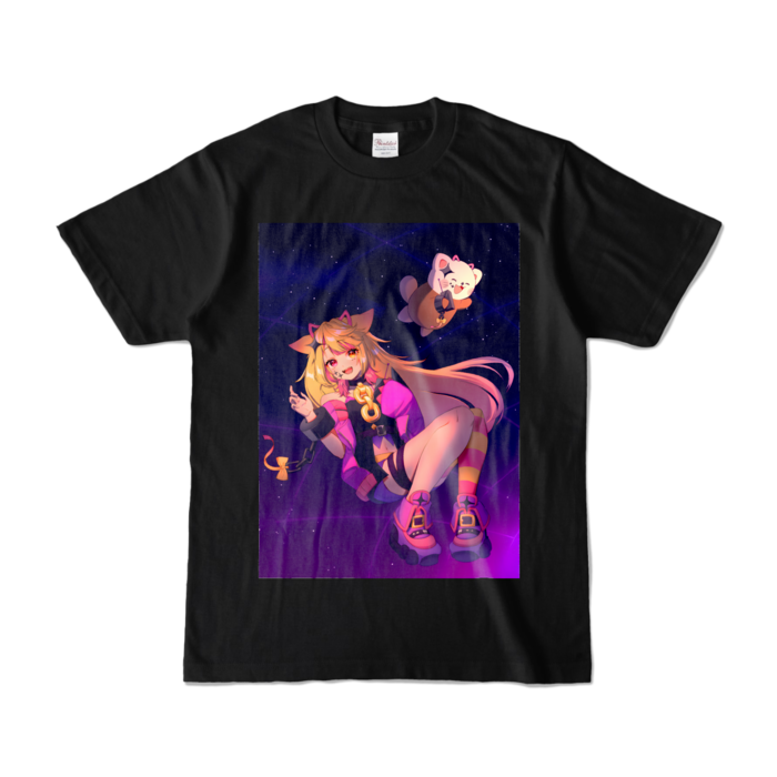 カラーTシャツ - S - ブラック (濃色)