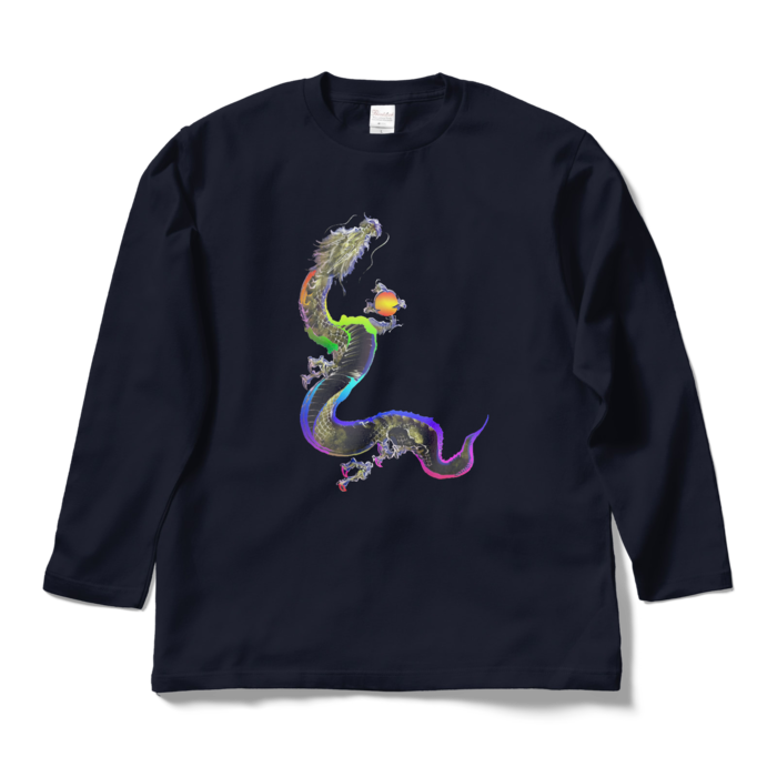 ロングスリーブTシャツ - L - ネイビー