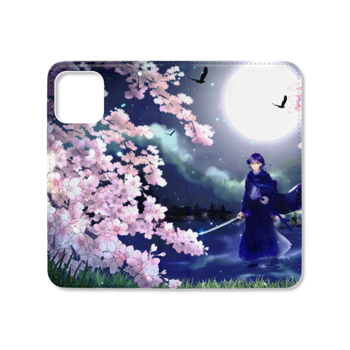 手帳型iPhoneケース（ベルトなし） - iPhone12 / 12 Pro - ストラップ穴 なし