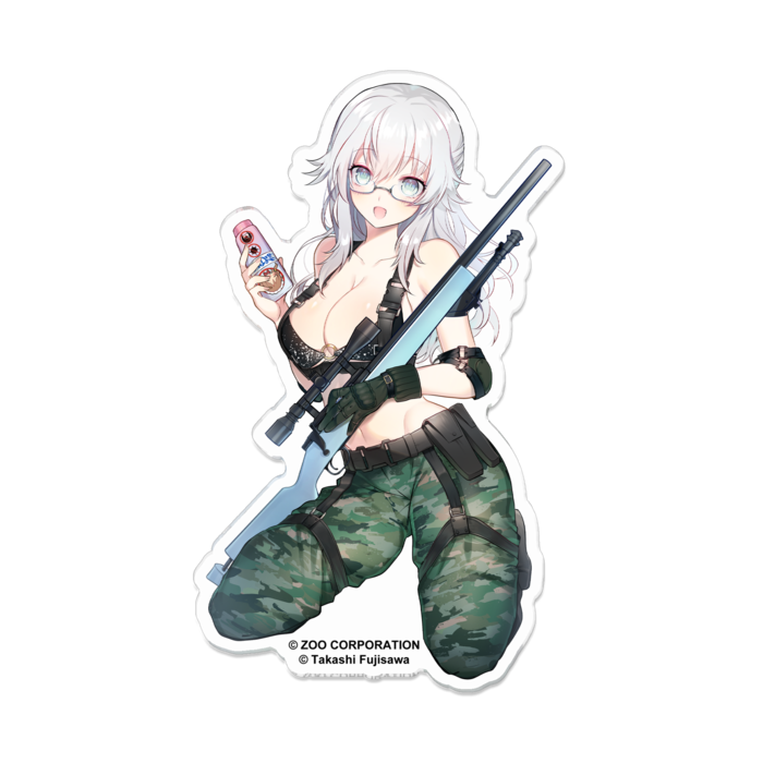 アクリルバッジ - 100 x 100 (mm)