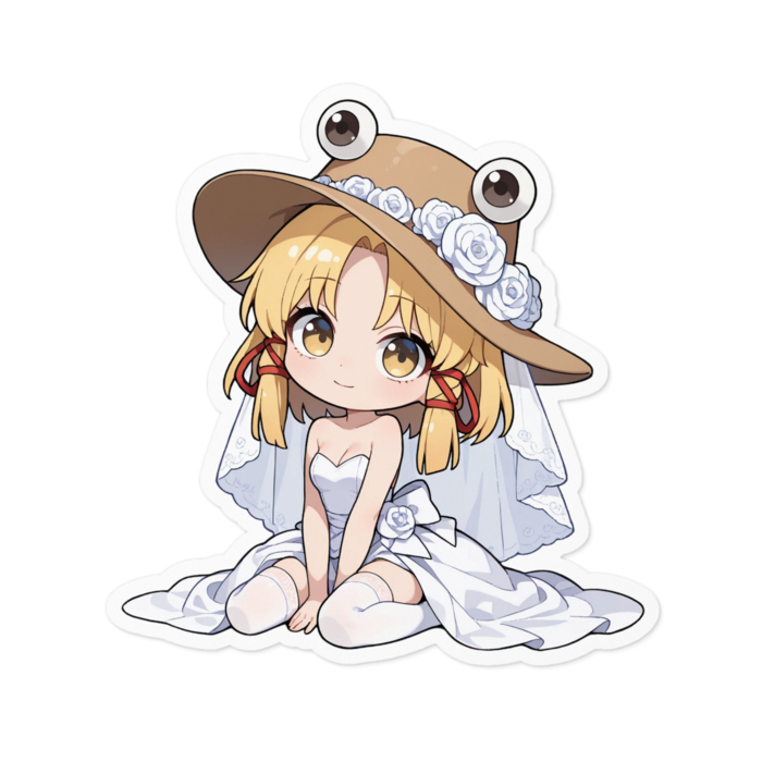 ステッカー - 100 x 100 (mm)(キャラのみ)