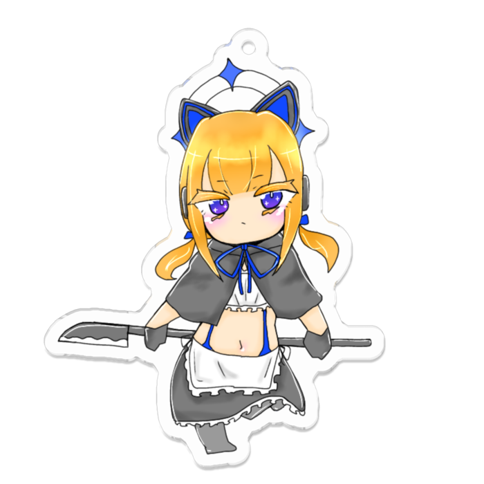 アクリルキーホルダー - 70 x 70 (mm)