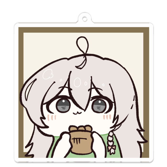 アクリルキーホルダー - 70 x 70 (mm)