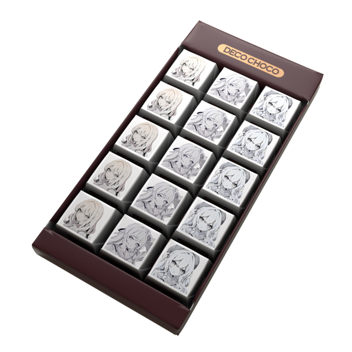 DECOチョコ - 列ごとにデザイン