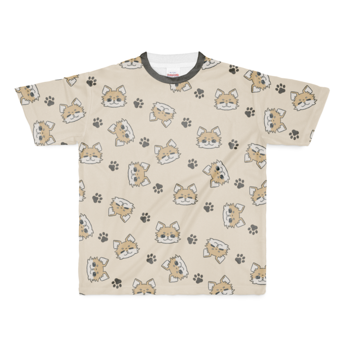 フルグラフィックTシャツ - M - 両面印刷