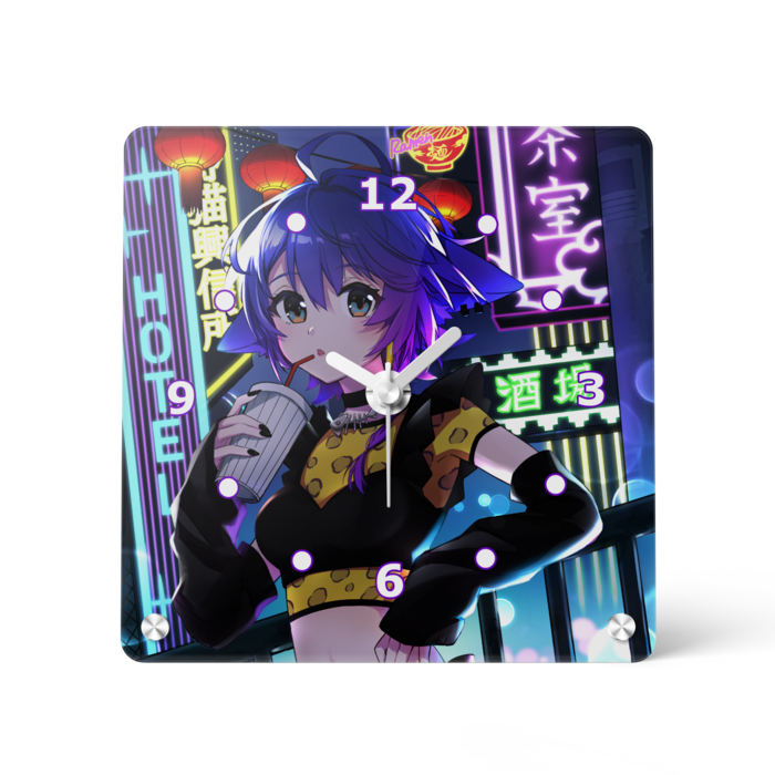 アクリル時計 - 150x150mm