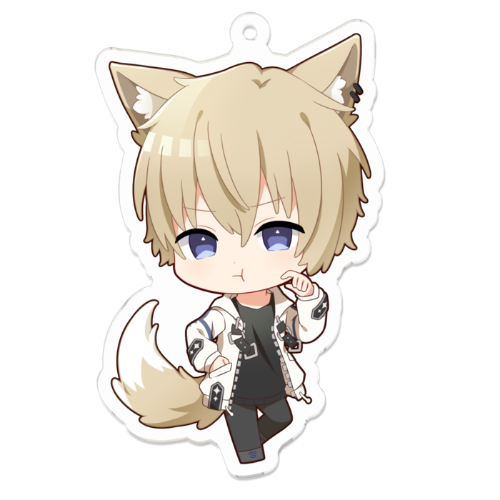 アクリルキーホルダー - 70 x 70 (mm)