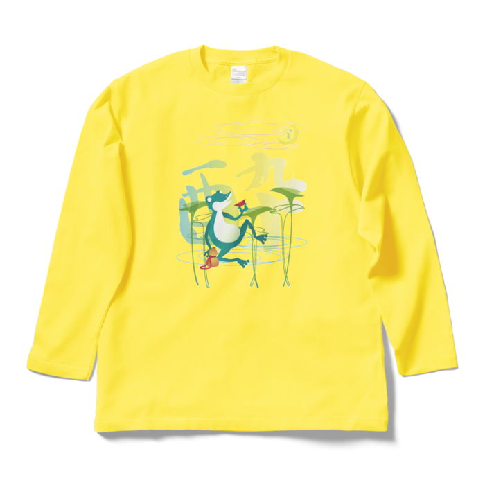 ロングスリーブTシャツ - L - イエロー
