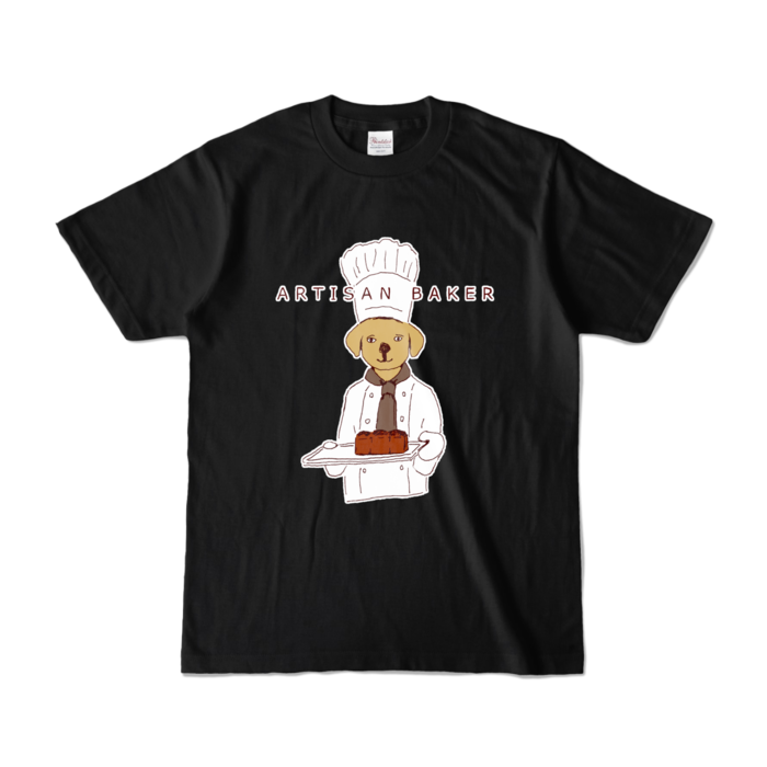 カラーTシャツ - S - ブラック (濃色)