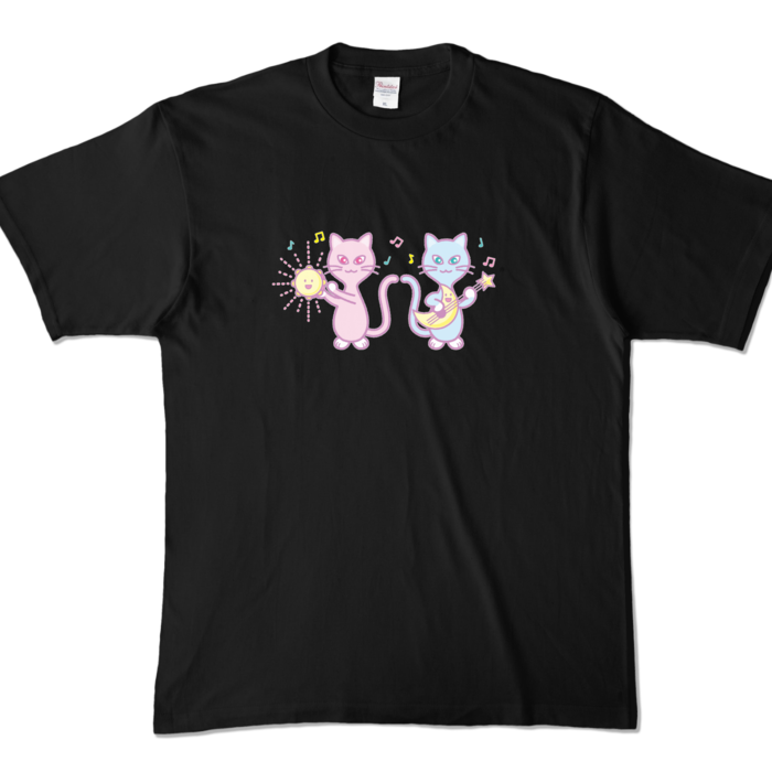 カラーTシャツ - XL - ブラック (濃色)