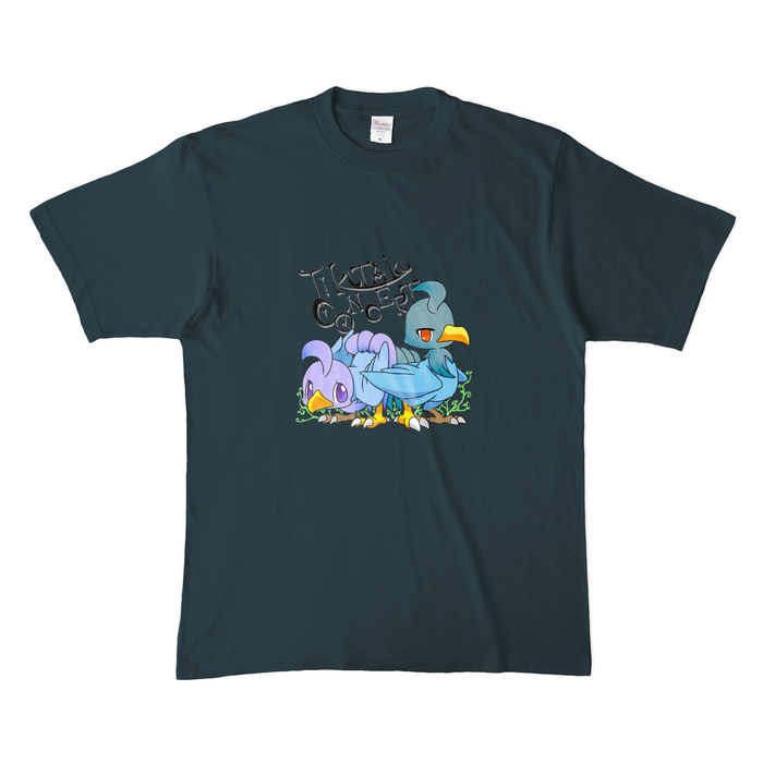 カラーTシャツ(濃色) - XL - デニム