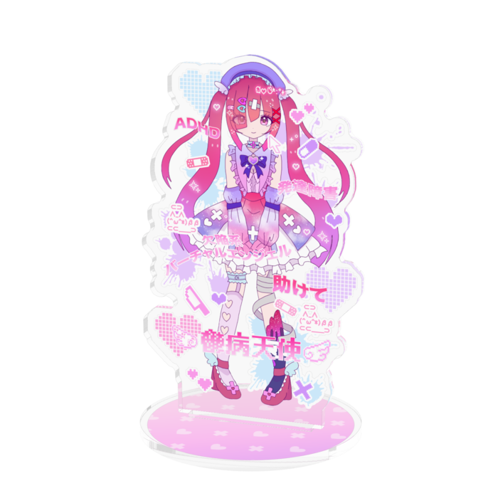 アクリルフィギュア - 100x100mm