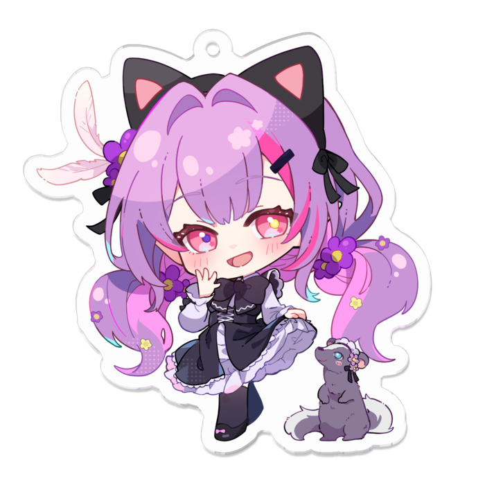 アクリルキーホルダー - 70 x 70 (mm)